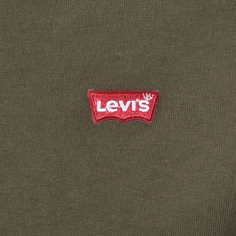 Alternative Image for ProductLevis Original Crew Neck Logo T Shirt Green3